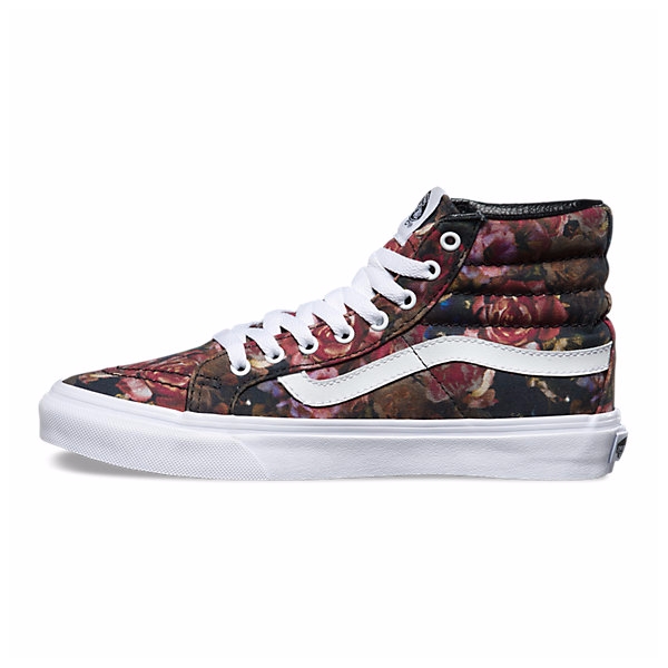 vans fleuri pas cher