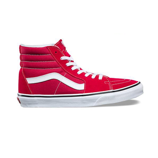 vans high rouge vans high rouge