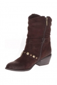 Les P'tites bombes Bottines Helsinky chocolat 