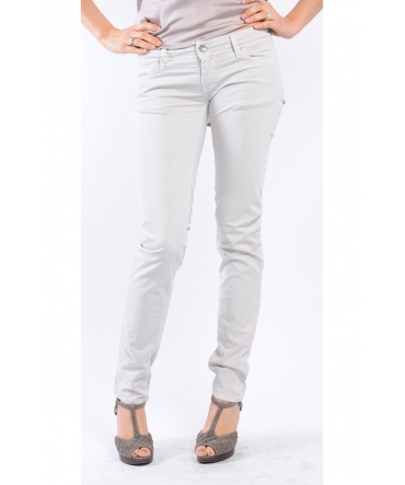 JEANS MONYKE EN TOILE ECRU