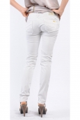 JEANS MONYKE EN TOILE ECRU