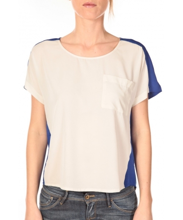 Vero Moda Top Félina 10074109 Bleu/Blanc 