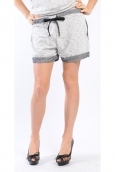 SHORT PLACIDE GRIS CHINE