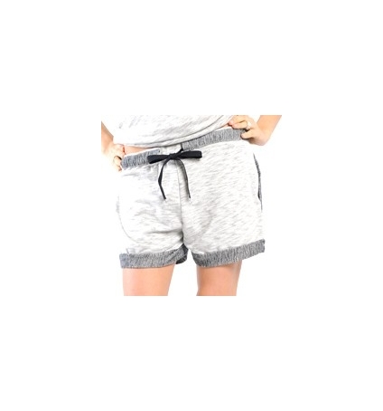 SHORT PLACIDE GRIS CHINE