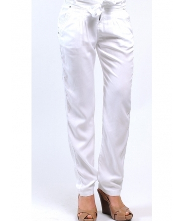 PANTALON PIROIR BLANC