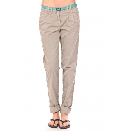 Tom Tailor Pantalon Ceinture gris 