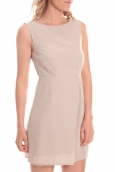 vero moda robe 10083618 écrue 