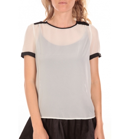 Vero Moda TOP NORMA blanc 