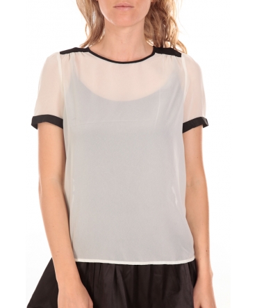 Vero Moda top 10081988 blanc 