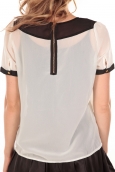 Vero Moda top 10081988 blanc 