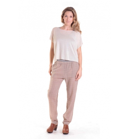 PANTALON ABI178 MIEL/SABLE