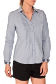 TOM TAILOR CHEMISE BEATRIX BLEUE