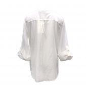 Tom Tailor Top Silk Blanc