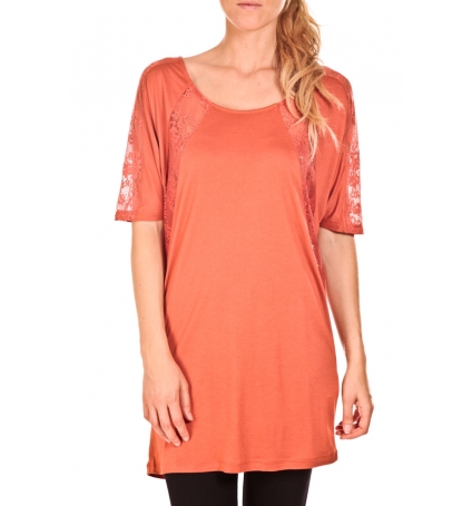 Vero Moda Top Bess long Orange