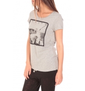 Vero Moda Top BBB Living Gracefully SS Gris