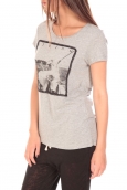 Vero Moda Top BBB Living Gracefully SS Gris