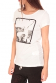 Vero Moda Top BBB Living Gracefully SS Blanc