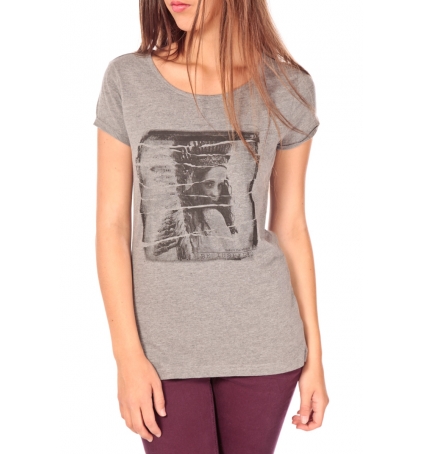 Tom Tailor T-shirt With Print Gris