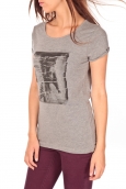 TOM TAILOR T-shirt with print gris