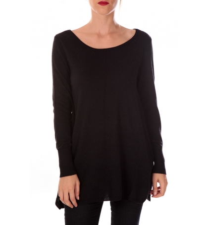 Vision de Rêve Robe Pull Rafaella 1005-1 Noir - 1 acheté = 1 offert