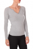 Vision de Rêve Pull Tunisien 1033 Gris