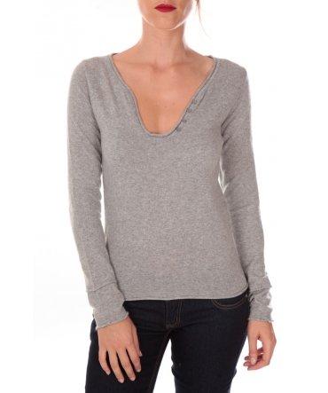 vision de rêve Pull peace 1028 gris