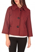 VERO MODA ODA Short Jacket Noir/Rouge