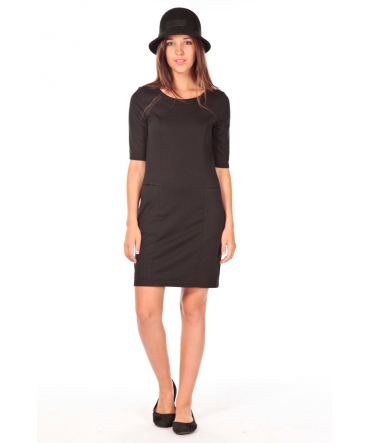 VERO MODA Lynette 2/4 pocke dress noir