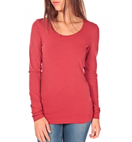 Tom Tailor Lara Stretch Longsleeve Rouge