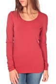 Tom Tailor Lara Stretch Longsleeve Rouge