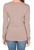 Tom Tailor Lara Stretch Longsleeve Taupe