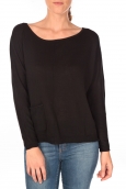 Tom Tailor Basic Structure Pullover Noir