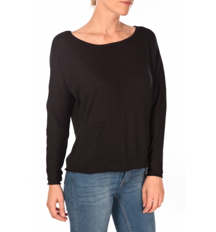 Tom Tailor Basic Structure Pullover Noir