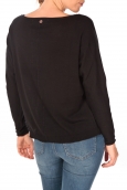 Tom Tailor Basic Structure Pullover Noir