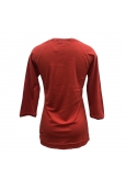 Tom Tailor Top fem. Basic Shirt Rouge