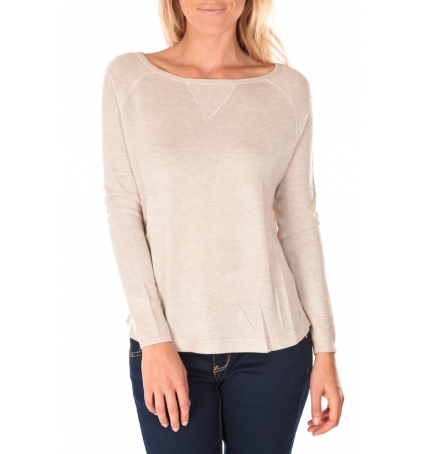 Tom Tailor Top Boxy Knit Jumper Perle
