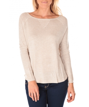 Tom Tailor Top Boxy Knit Jumper Perle