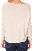 Tom Tailor Top Boxy Knit Jumper Perle