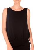 VERO MODA BELFAST SL TOP EA noir