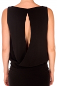 VERO MODA BELFAST SL TOP EA noir