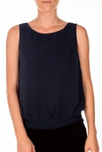 VERO MODA BELFAST SL TOP EA navy