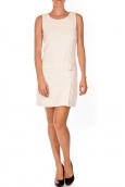 VERO MODA LULIX SL SHORT DRESS BG écru