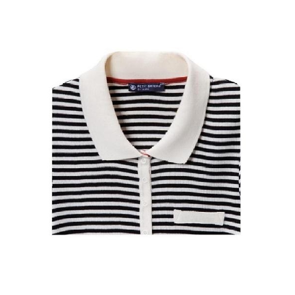 Polo cheap rayé femme