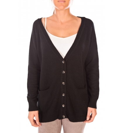 Vero Moda Snipes LS Oversize Cardigan Noir