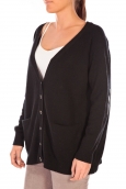 Vero Moda Snipes LS Oversize Cardigan Noir