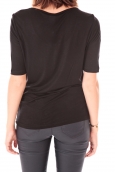 VERO MODA JESSIE 2/4 SEQUENCE TOP WALL Noir 