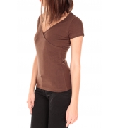 by la vitrine T-shirt basic cache cœur 23E-14 Marron