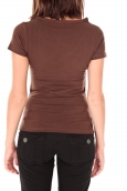 by la vitrine T-shirt basic cache cœur 23E-14 Marron