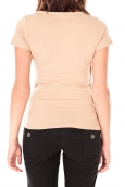 by la vitrine T-shirt basic cache cœur 23E-14 Beige