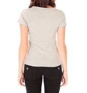 by la vitrine T-shirt basic cache cœur 23E-14 Gris 